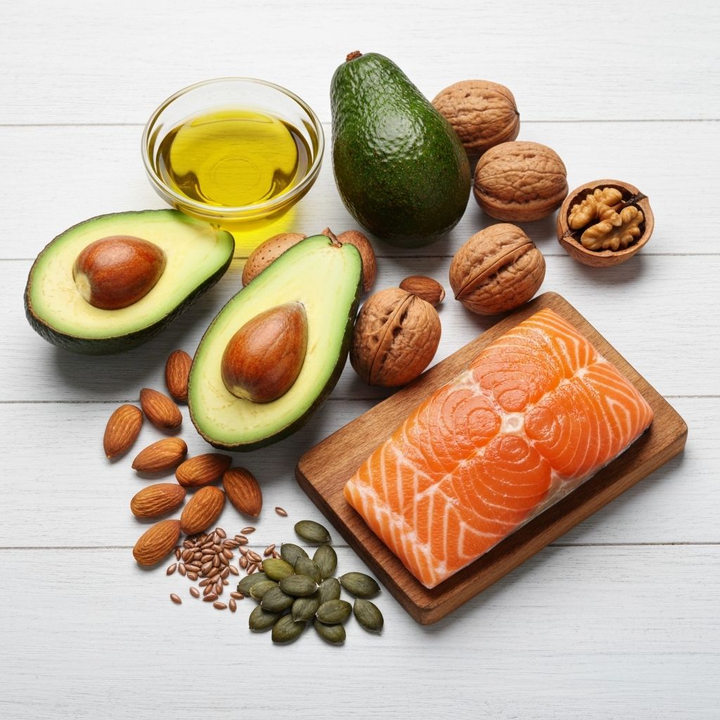 Healthy fats sources